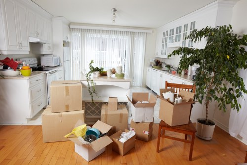 Man With Van Keston local moving service concept