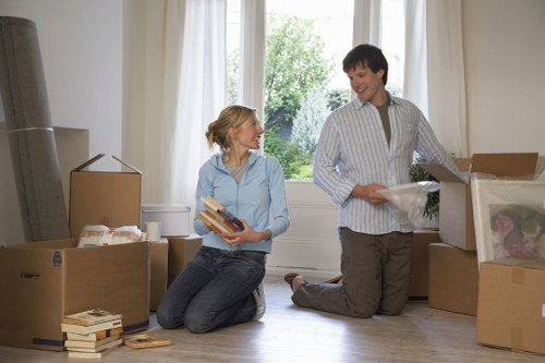 Safe manual handling during furniture loading with attention to risk