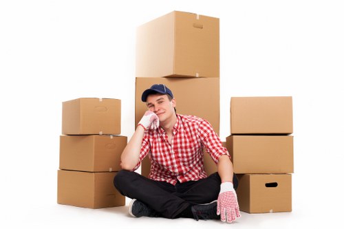 Commercial removal service supporting a business move near Keston